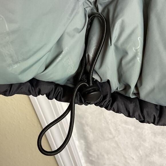 Bear USA Down Feather Full Zip Puffer Jacket Black Large - Picture 10 of 12